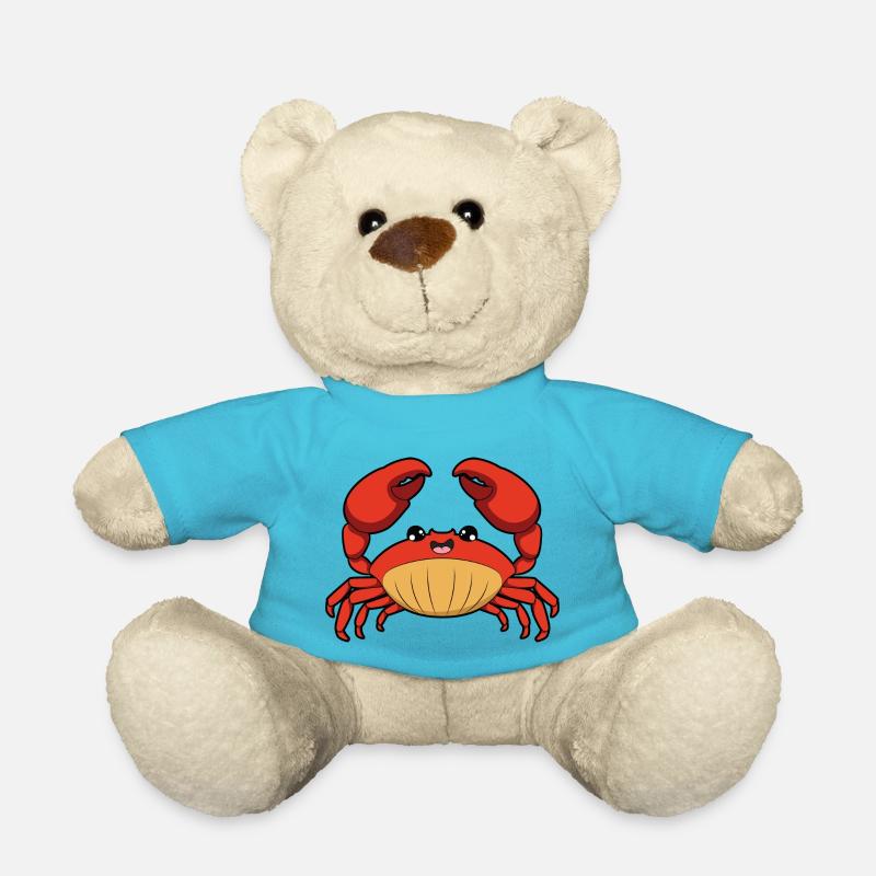 Krabbe - Teddy - Atollblau