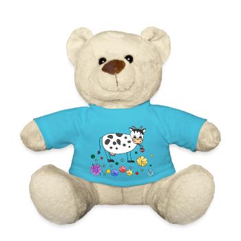 Kuh - Teddy - Atollblau - Vorne