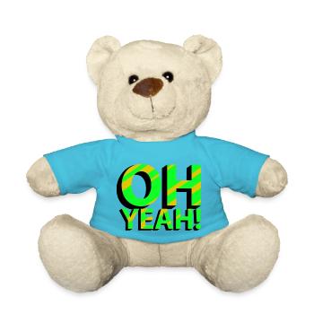 OH YES! - Teddy Bear - atoll blue - Front