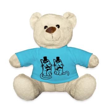 Sir Katzen Freunde Team - Teddy - Atollblau - Vorne