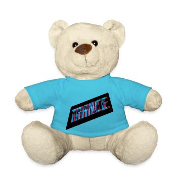 Conception de transe d’effets 3D - Nounours - bleu outremer - Devant
