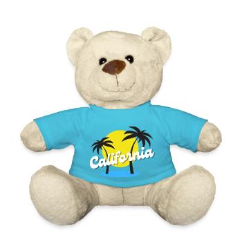 Palmen Kalifornien Urlaub - Teddy - Atollblau - Vorne