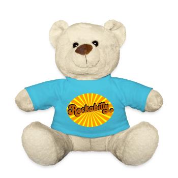 Rockabilly Vibes Retro - Teddy - Atollblau - Vorne