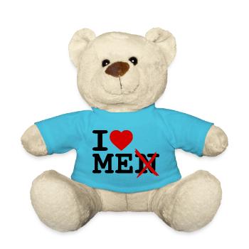 I love me - Teddy - Atollblau - Vorne