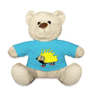 Igel - Teddy - Atollblau - Vorne