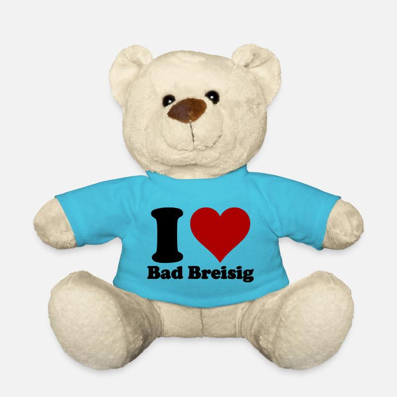 I Love Bad Breisig - Teddy Bear - atoll blue