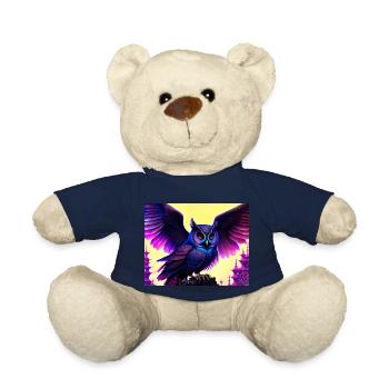 Eule - Teddy - French Navy - Vorne