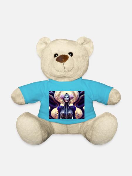 Biomorph Woman - Teddy Bear - atoll blue