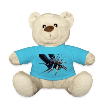 Weltraum Kaefer - Teddy - Atollblau - Vorne