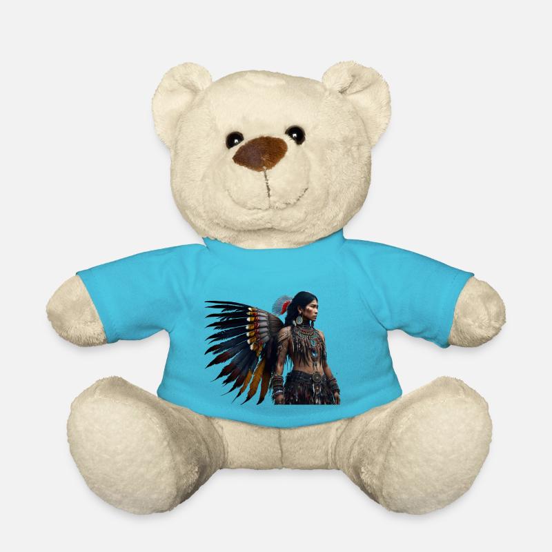 Indien - Nounours - bleu outremer