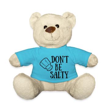 Don ́t be Salty - Teddy Bear - atoll blue - Front