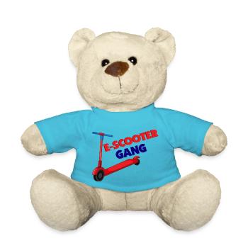E-Scooter Roller Scooter - Teddy - Atollblau - Vorne