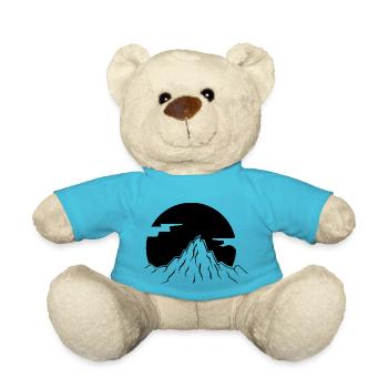 Mountain - (32) - Teddy Bear - atoll blue - Front