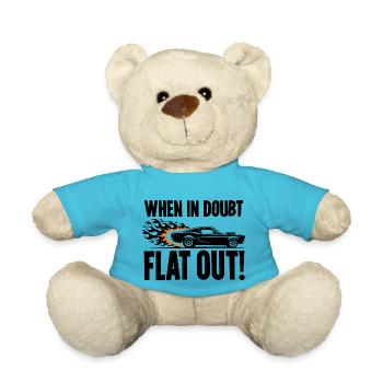En cas de doute, à fond ! - Nounours - bleu outremer - Devant