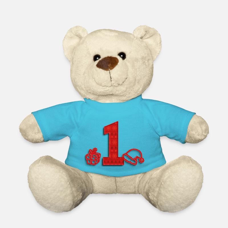 Ein Weihnachtsfest - Teddy - Atollblau
