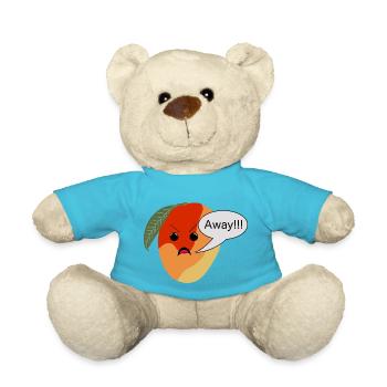Man Go Away - Teddy - Atollblau - Vorne