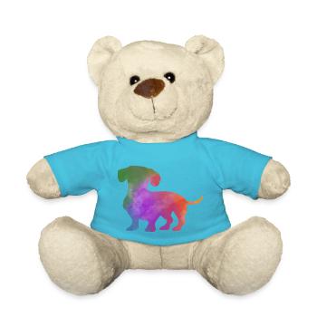 BUNTER DACKEL - Teddy - Atollblau - Vorne