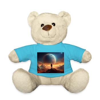 L’ascension de Charon au-dessus de Pluton Partie III - Nounours - bleu outremer - Devant