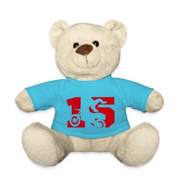Moto 15 Biker - Teddy - Atollblau - Vorne