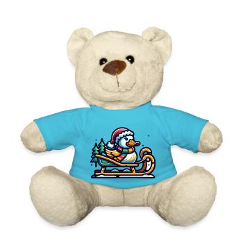 Noël Canard Sucré - Nounours - bleu outremer - Devant