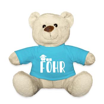Sweet Sheep Föhr - Teddy Bear - atoll blue - Front