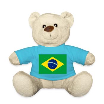 Brazilien - Teddy - Atollblau - Vorne