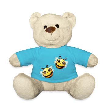 Biene Comic - Teddy - Atollblau - Vorne
