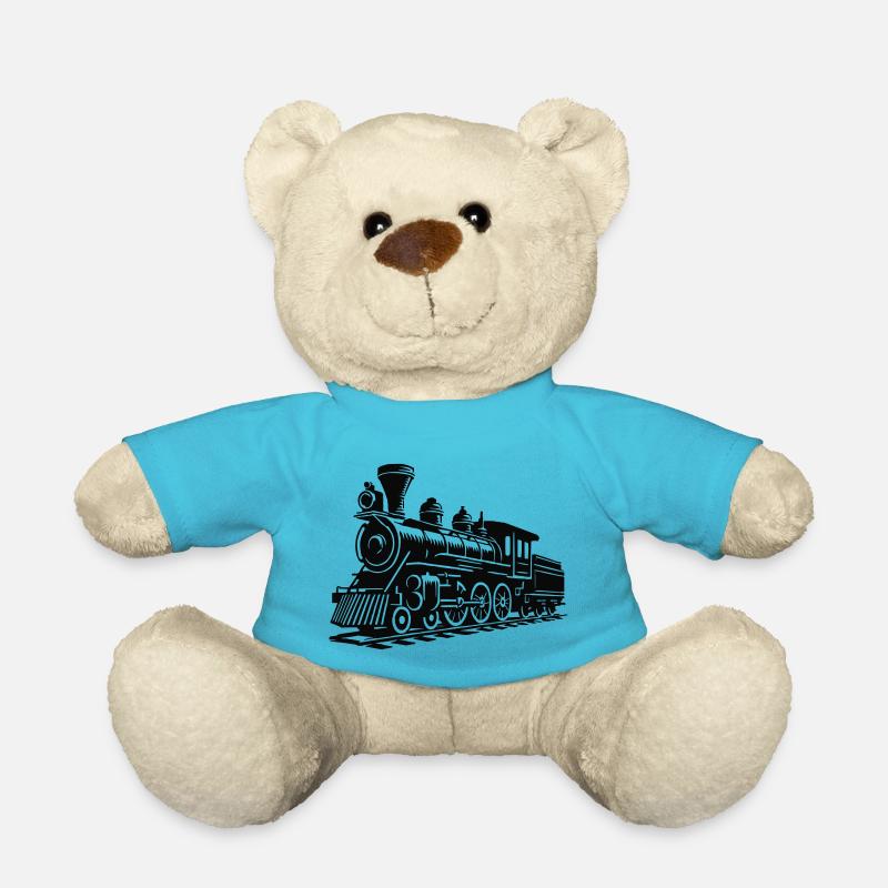 lokomotive zug - Teddy - Atollblau
