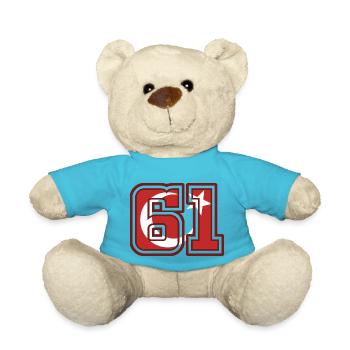 Trabson - Teddy Bear - atoll blue - Front