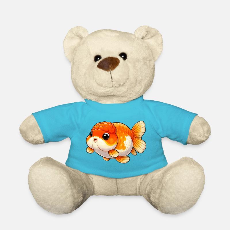 Ranchu Lover Orange / White Edition - Teddy - Atollblau