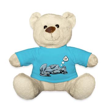 Grand Dogue Propriétaire de Dogue Grand Dane Fan de Grand Dogue - Nounours - bleu outremer - Devant