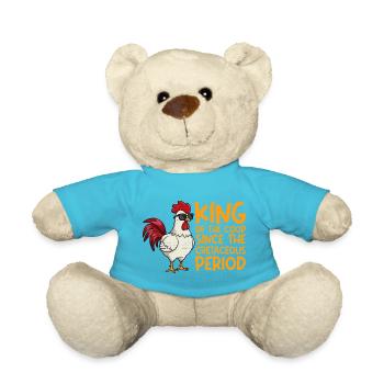 Élevage de coqs, volaille, poulet - Nounours - bleu outremer - Devant