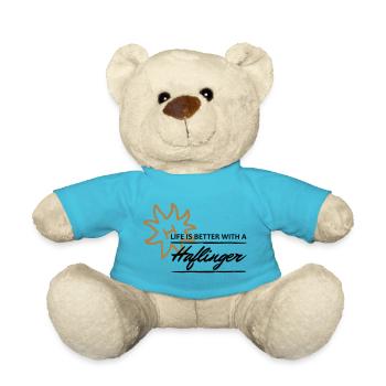 Haflinger - better life - Teddy - Atollblau - Vorne