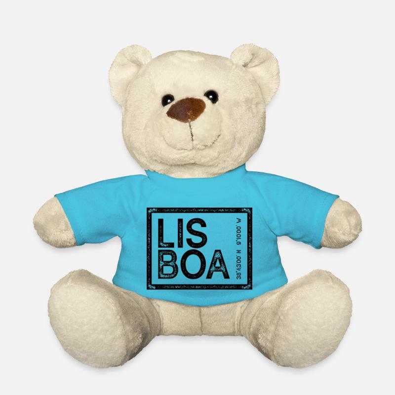 LISBONNE - Nounours - bleu outremer