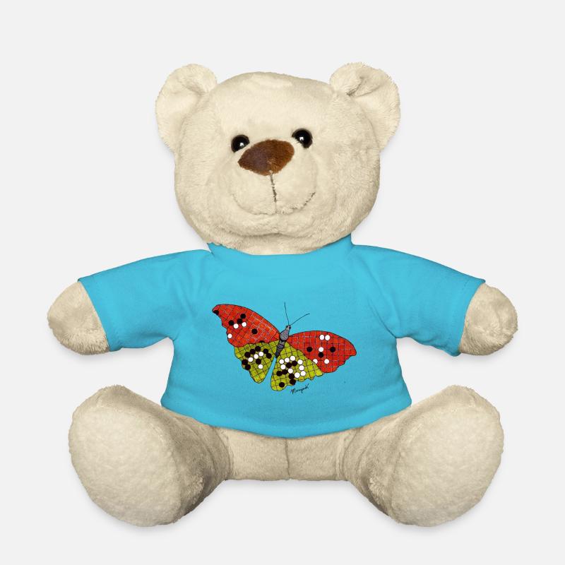 Go Schmetterling - Teddy - Atollblau