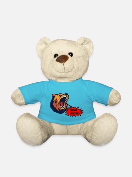 Russe vers anglais son temps en Russie pour Borscht - Nounours - bleu outremer