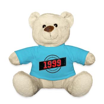 1999 année de naissance - Nounours - bleu outremer - Devant