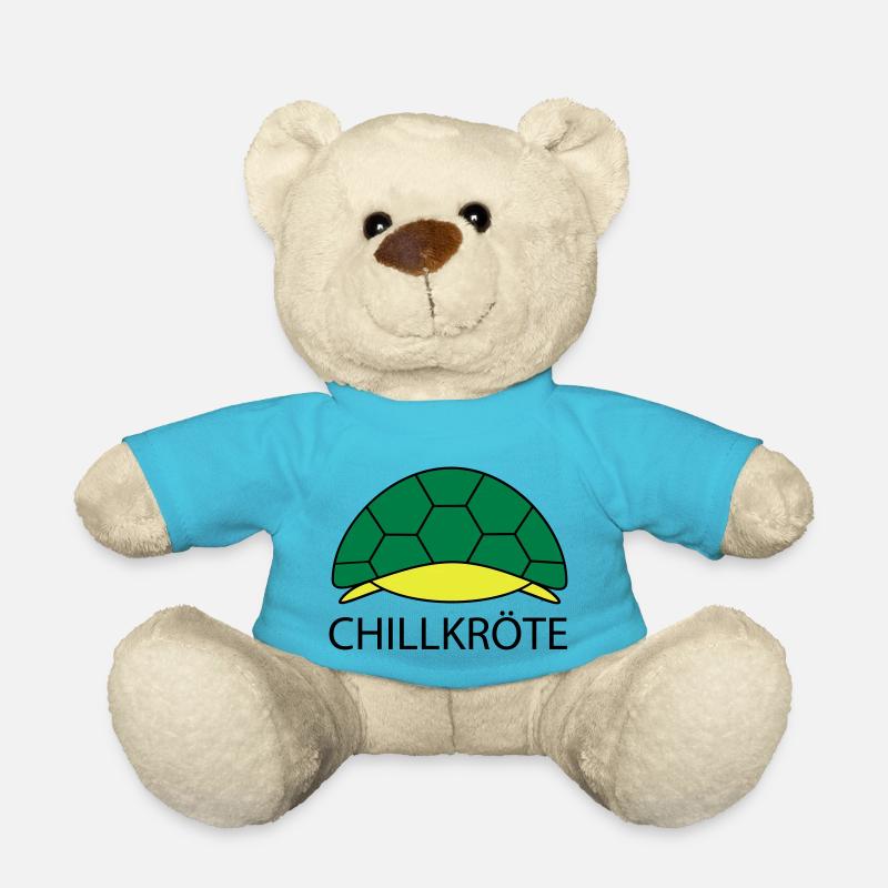 Schildkröte hängt ab - Teddy - Atollblau