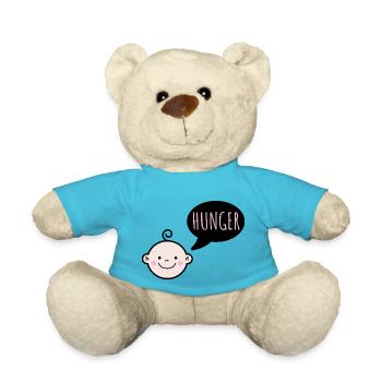 Baby hat hunger - Teddy - Atollblau - Vorne