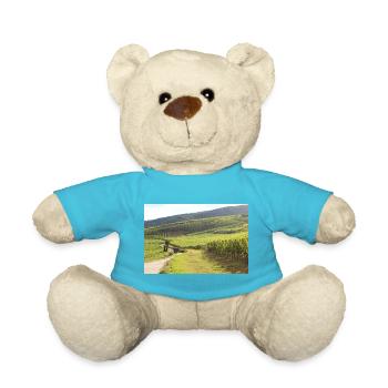 Wein Weinfelder Weinberge Weinbau Frankreich - Teddy - Atollblau - Vorne
