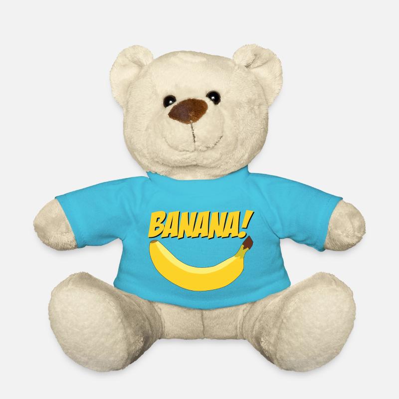 Banane banane - Nounours - bleu outremer