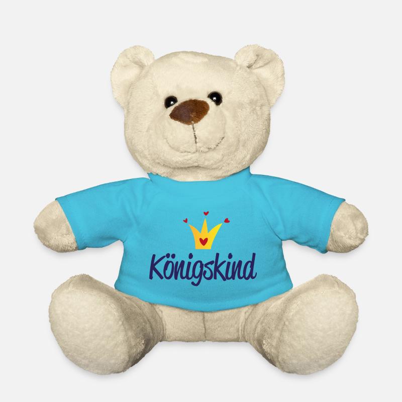 Königskinder - Teddy - Atollblau