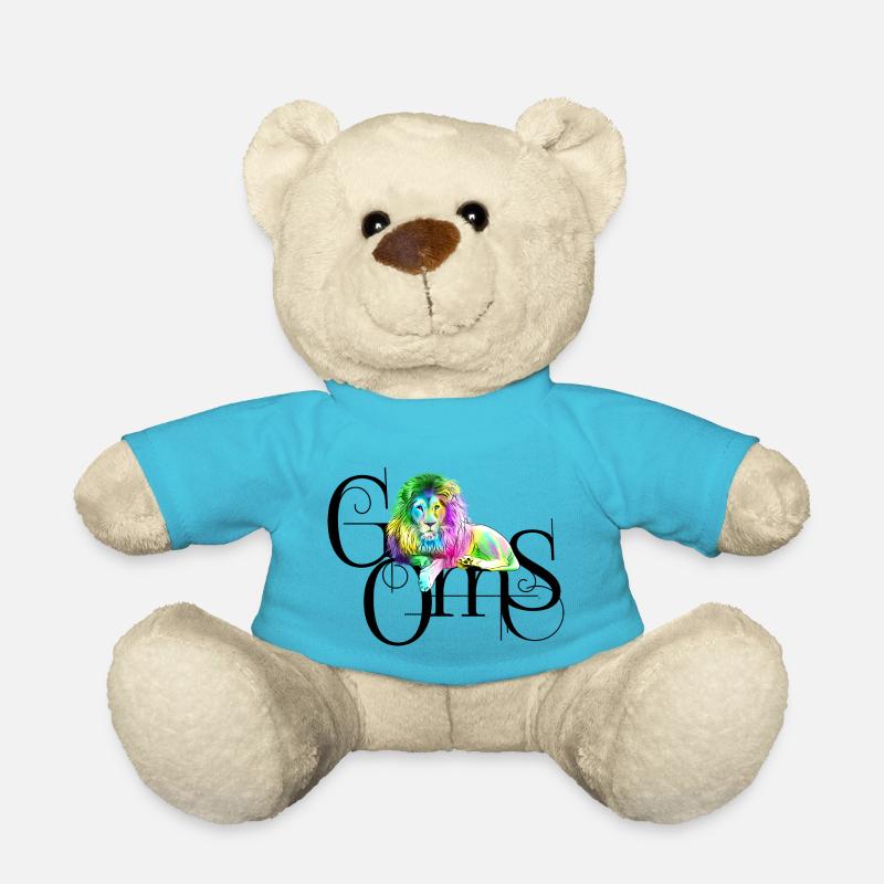 Lion - Teddy Bear - atoll blue