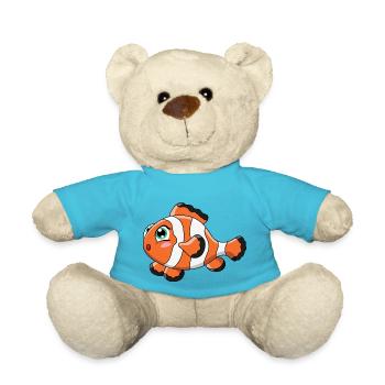 Clownfisch - Teddy - Atollblau - Vorne