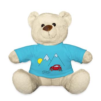 Voiture - Nounours - bleu outremer - Devant
