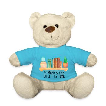 So many books so little time - Teddy - Atollblau - Vorne