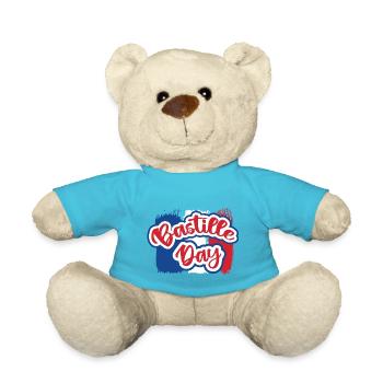 BASTILE Day - Teddy Bear - atoll blue - Front