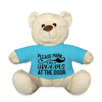 Please Park all Brooms at the Door - Teddy - Atollblau - Vorne