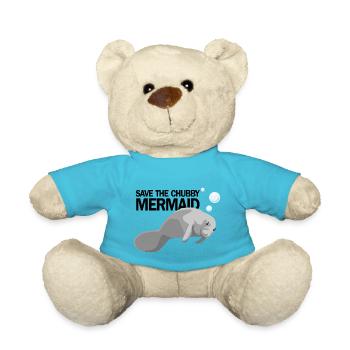 RETTET DIE MOLLIGE MEERJUNGFRAU AKA SEEKUH - Teddy - Atollblau - Vorne