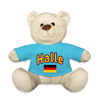 Halle drapeau allemand - Nounours - bleu outremer - Devant